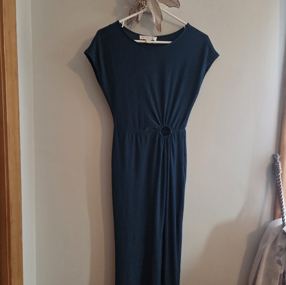 Elegant Teal Dress By Monteau